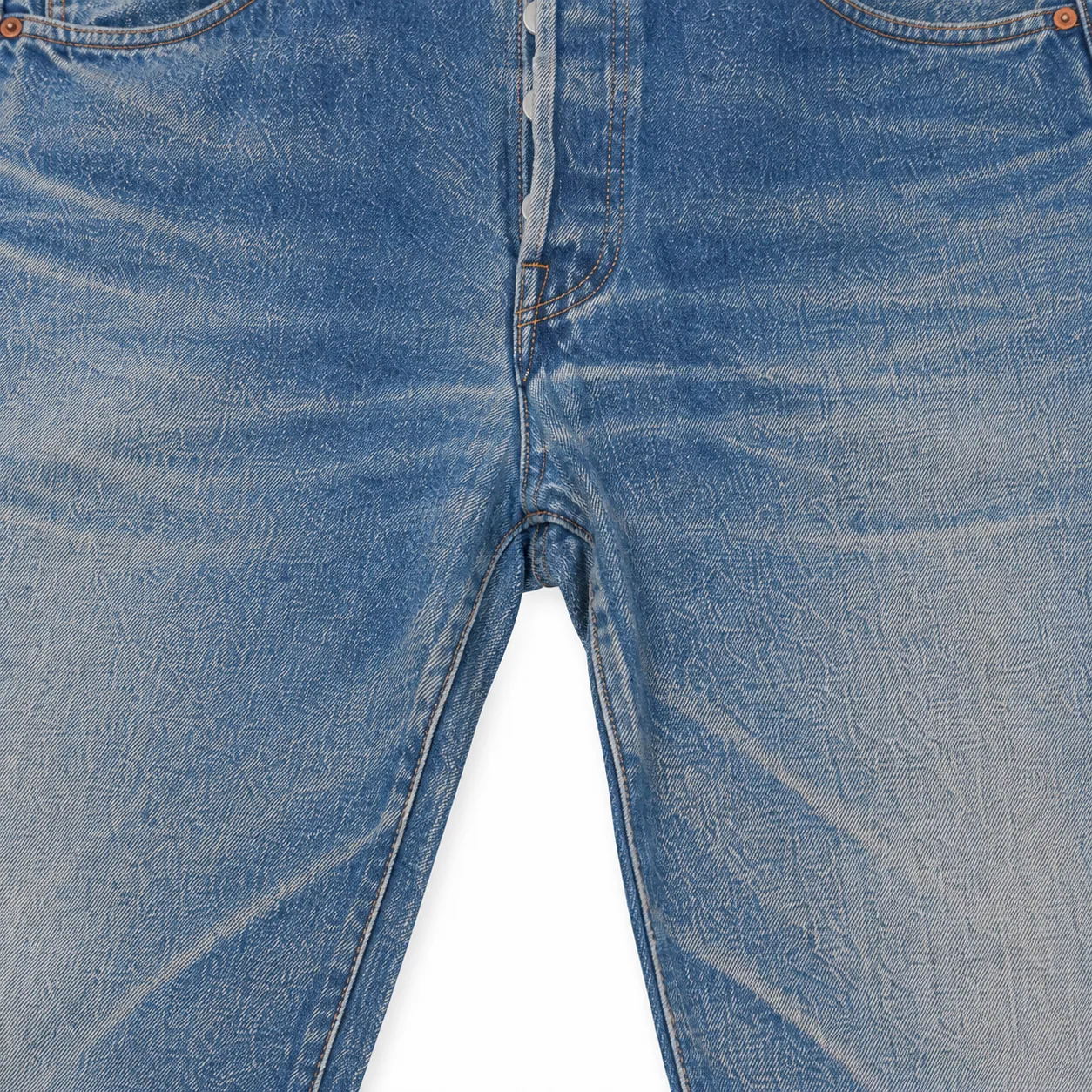 パンツ 色落ち・素材感